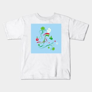 Luck in Life Kids T-Shirt